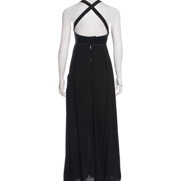 Theyskins Theory Long Black Dress Gown - Picture 4 of 7